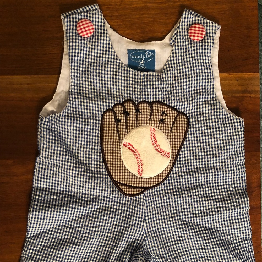 Smocked baseball Jon Jon